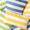 Harman Cabana Stripe 'Water Repellent' 12"x20" Outdoor Cushion (Green)