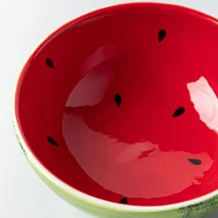 Harman Ceramic Fruit-Shaped Bowl (Watermelon)