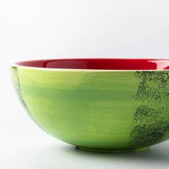 Harman Ceramic Fruit-Shaped Bowl (Watermelon)