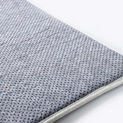 Harman Cilantro 'Alabaster' Memory Foam Bath Mat (Light Grey)