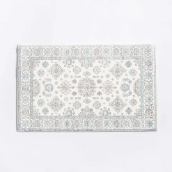 Harman Cilantro 'Alabaster' Memory Foam Bath Mat (Light Grey)
