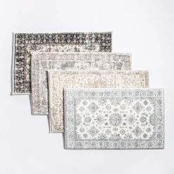 Harman Cilantro 'Alabaster' Memory Foam Bath Mat (Light Grey)