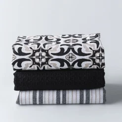 Harman 'Deco Tile' Cotton Kitchen Towel - Set of 3