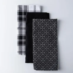 Harman 'Dotted Tile' Cotton Kitchen Towel - Set of 3