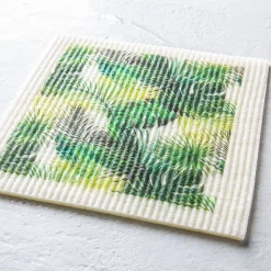 Harman Eco Friendly 'Palm' Reusable Sponge Cloth (Green)