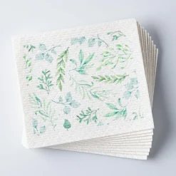 Harman 'Eucalyptus' Reusable Sponge Cloth - Set of 10