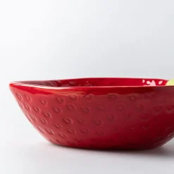 Harman Fruit Shaped Ceramic Bowl (Strawberry)
