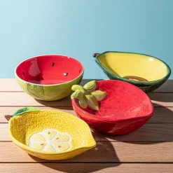 Harman Fruit Shaped Ceramic Bowl (Lemon)