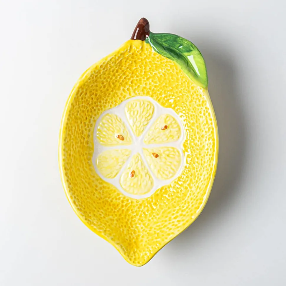 Harman Fruit Shaped Ceramic Bowl (Lemon)