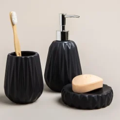 Harman Gem Ceramic Bath Accessory - Set of 3 (Black)