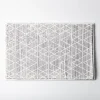 Harman Geometric Memory Foam 20" x 32" Bathmat (Black)