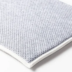 Harman Geometric Memory Foam 20" x 32" Bathmat (Grey)