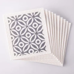 Harman 'Geo Tile' Reusable Sponge Cloth - Set of 10