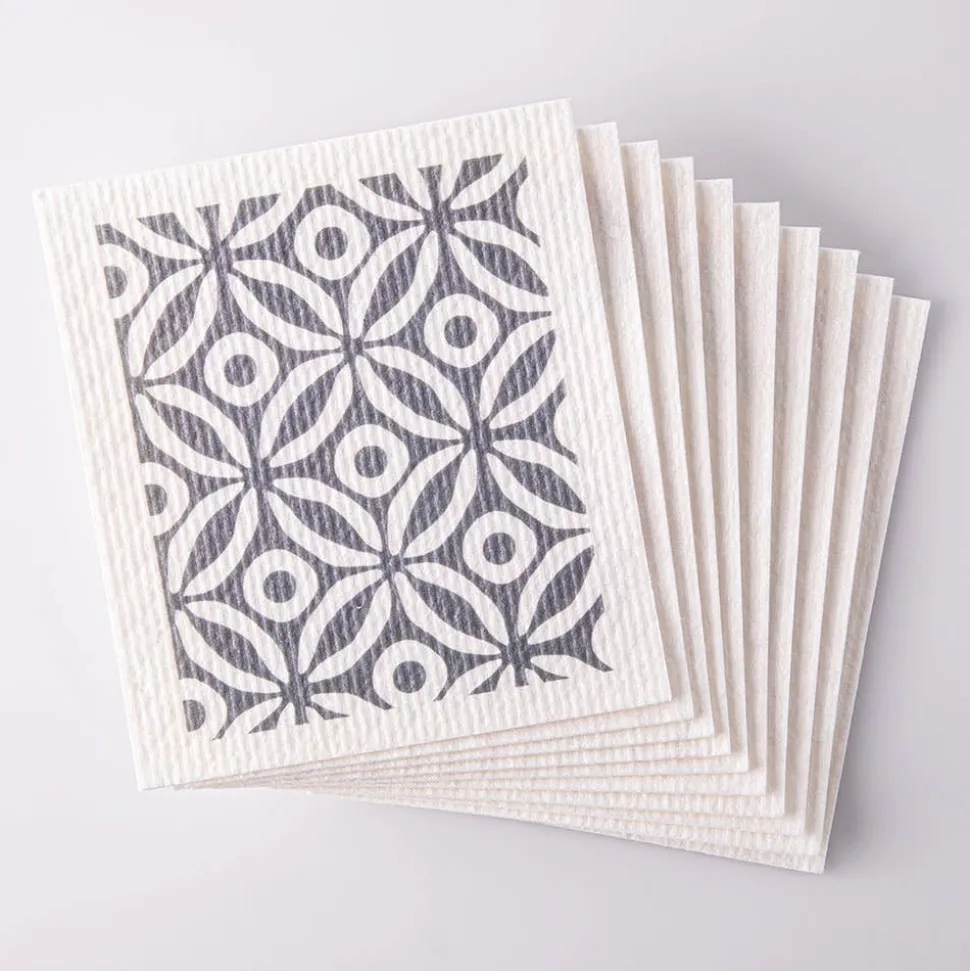 Harman 'Geo Tile' Reusable Sponge Cloth - Set of 10