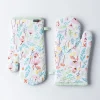 Harman Gourmet 'Floral Blossom' Cotton Oven Mitt - Set of 2