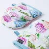 Harman Gourmet 'Hydrangea' Cotton Mini Oven Mitt Set/2