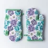 Harman Gourmet 'Succulent Garden' Cotton Oven Mitt - Set of 2