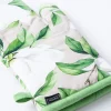 Harman Gourmet 'White Blossom' Cotton Oven Mitt - S/2 (White)