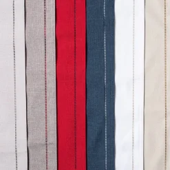 Harman Hemstitch Polyester Runner (White)