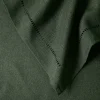 Harman Hemstitch Polyester Tablecloth 60"x120" (Forest Green)