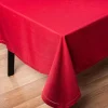 Harman Hemstitch Polyester Tablecloth 60"x90" (Red)