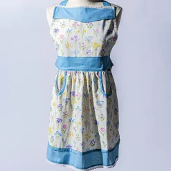 Harman Honey 'Flower Tile' Cotton Apron (Multi Colour)
