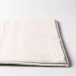 Harman Lines Memory Foam 20" x 32" Bathmat (White)