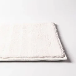 Harman Lines Memory Foam 17" x 24" Bathmat (White)