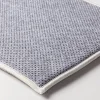 Harman Lines Memory Foam 20" x 32" Bathmat (Grey)