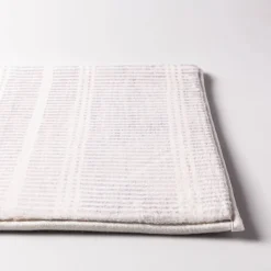 Harman Lines Memory Foam 20" x 32" Bathmat (Grey)
