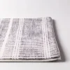 Harman Lines Memory Foam 20" x 32" Bathmat (Charcoal)