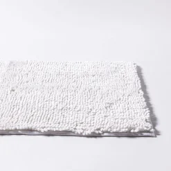 Harman Luxe Chenille Microfiber Bathmat 20" x 42" (White)