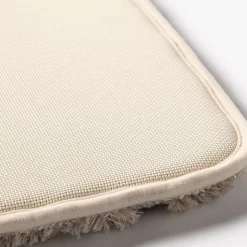 Harman Luxe Ribbed Memory Foam Bathmat - Taupe (20x32