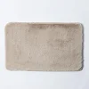 Harman Luxurious Faux Fur Microfiber Bathmat 20" x 32" (Taupe)