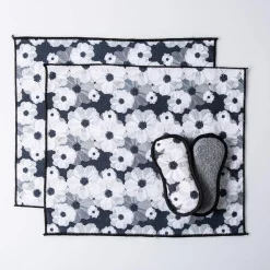 Harman Microfiber 'Daisy' Sponge & Cloth - Set of 4