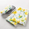 Harman Microfiber 'Fresh Lemon' Sponge & Cloth Cleaning Set/4