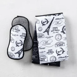 Harman Microfiber 'Paris Passport' Sponge & Cloth Cleaning Set/4