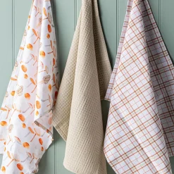 Harman 'Mushrooms' Cotton Kitchen Towel - Set of 3