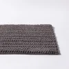 Harman Nubby Plush Bathmat Anti-Skid 20" x 32" (Grey)