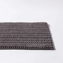 Harman Nubby Plush Bathmat Anti-Skid 20" x 32" (Grey)