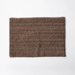 Harman Nubby Plush 17" x 24" Bathmat Anti-Skid (Taupe)