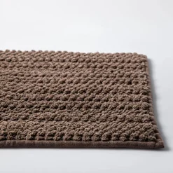 Harman Nubby Plush 17" x 24" Bathmat Anti-Skid (Taupe)