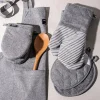 Harman Pantry Chambray Adjustable Apron (Grey)