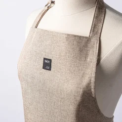 Harman Pantry Chambray Adjustable Apron (Tan)