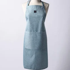 Harman Pantry Chambray Adjustable Apron (Blue)