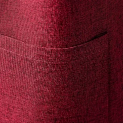 Harman Pantry Chambray Adjustable Apron (Red)