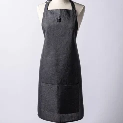 Harman Pantry Chambray Adjustable Apron (Charcoal)
