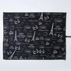 Harman Paris Passport Microfiber Reverse Drying Mat (Black)