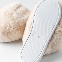 Harman Park City 'Super Plush' Memory Foam Slippers Women (Natural)