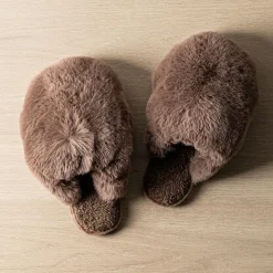 Harman Park City 'Super Plush' Memory Foam Slippers Women (Charcoal)